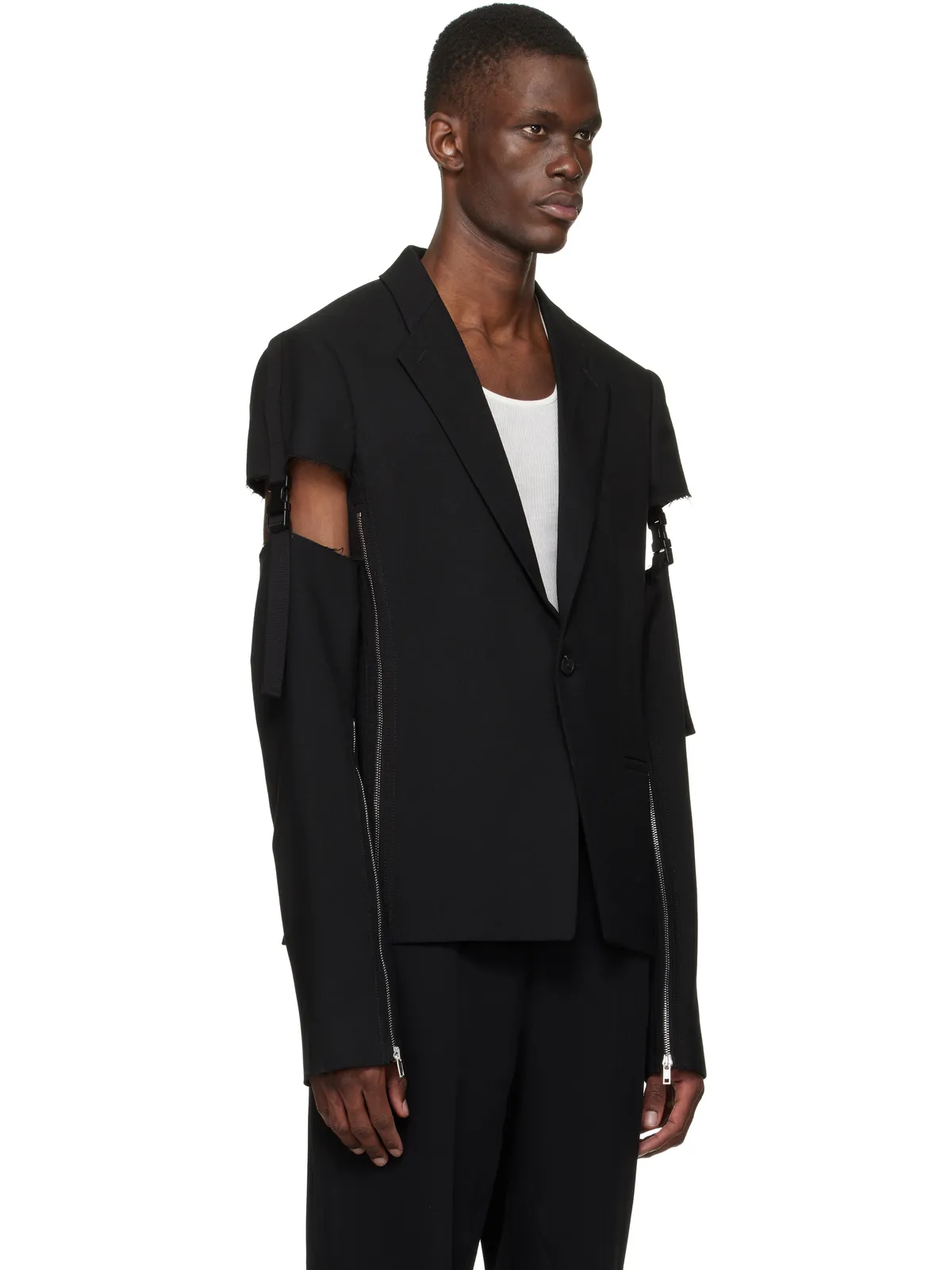 Rick Owens 'SUICIDE'エディション Temple Vega テーラードジャケット - 画像2