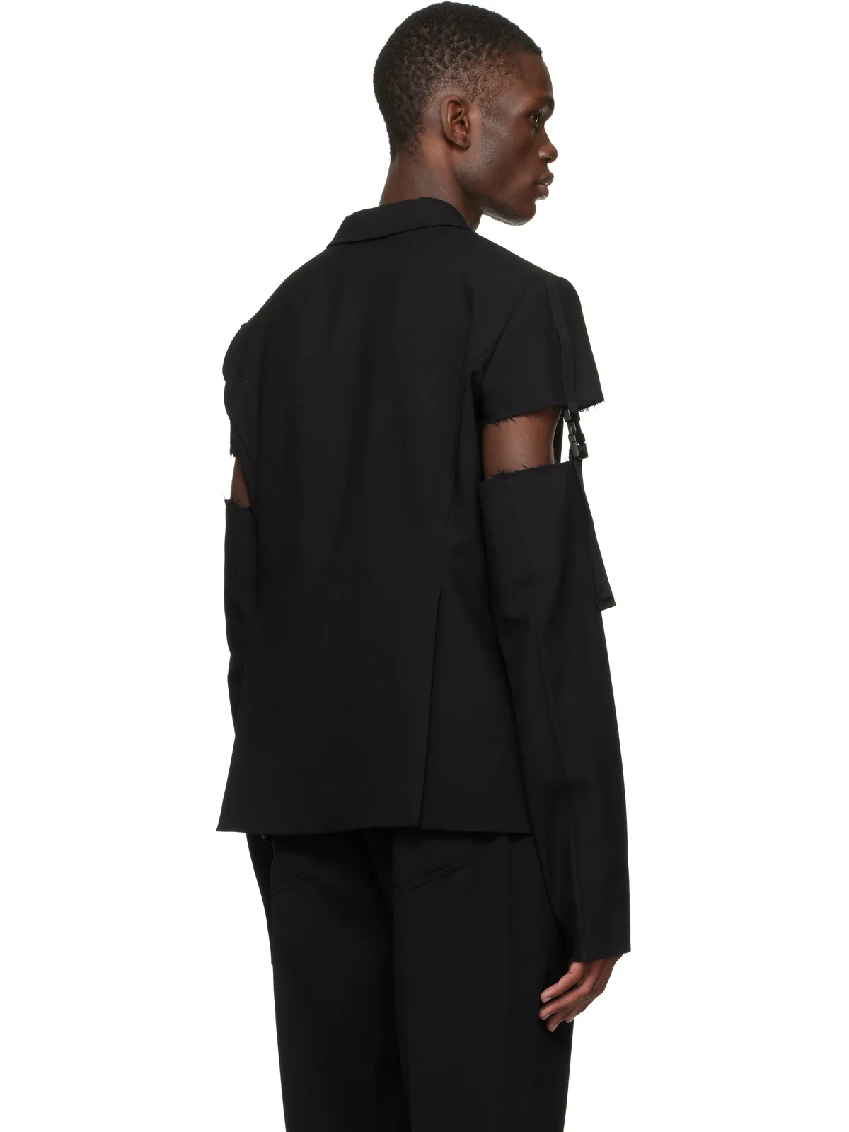 Rick Owens 'SUICIDE'エディション Temple Vega テーラードジャケット - 画像3