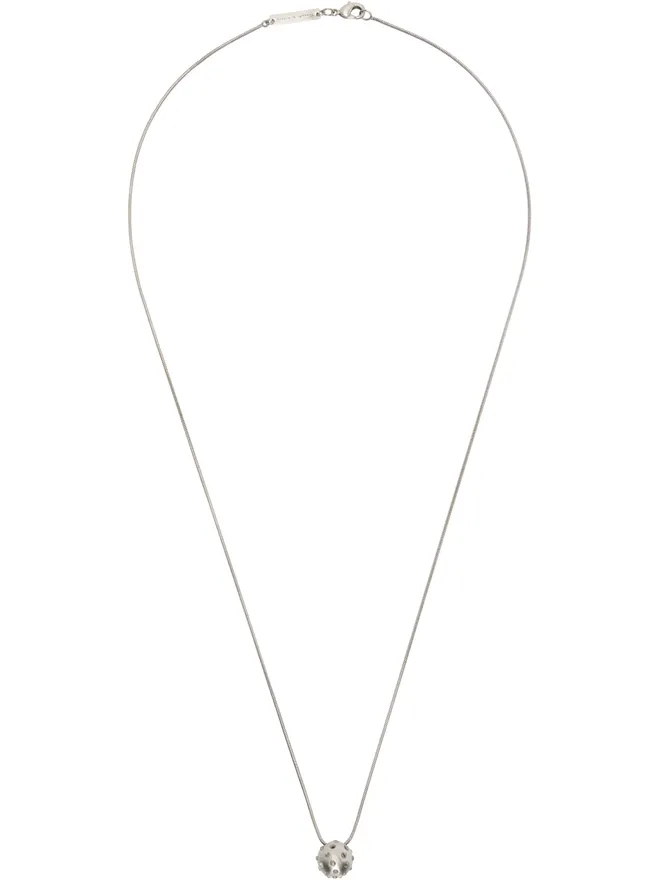 Rick Owens Rick Owens Temple Mini Orb Pendant ネックレスの商品画像