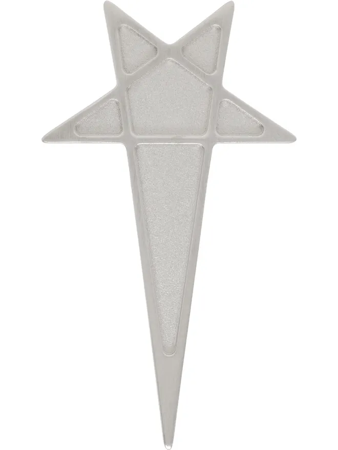 Rick Owens Rick Owens Temple Pentagram ラペルピンの商品画像