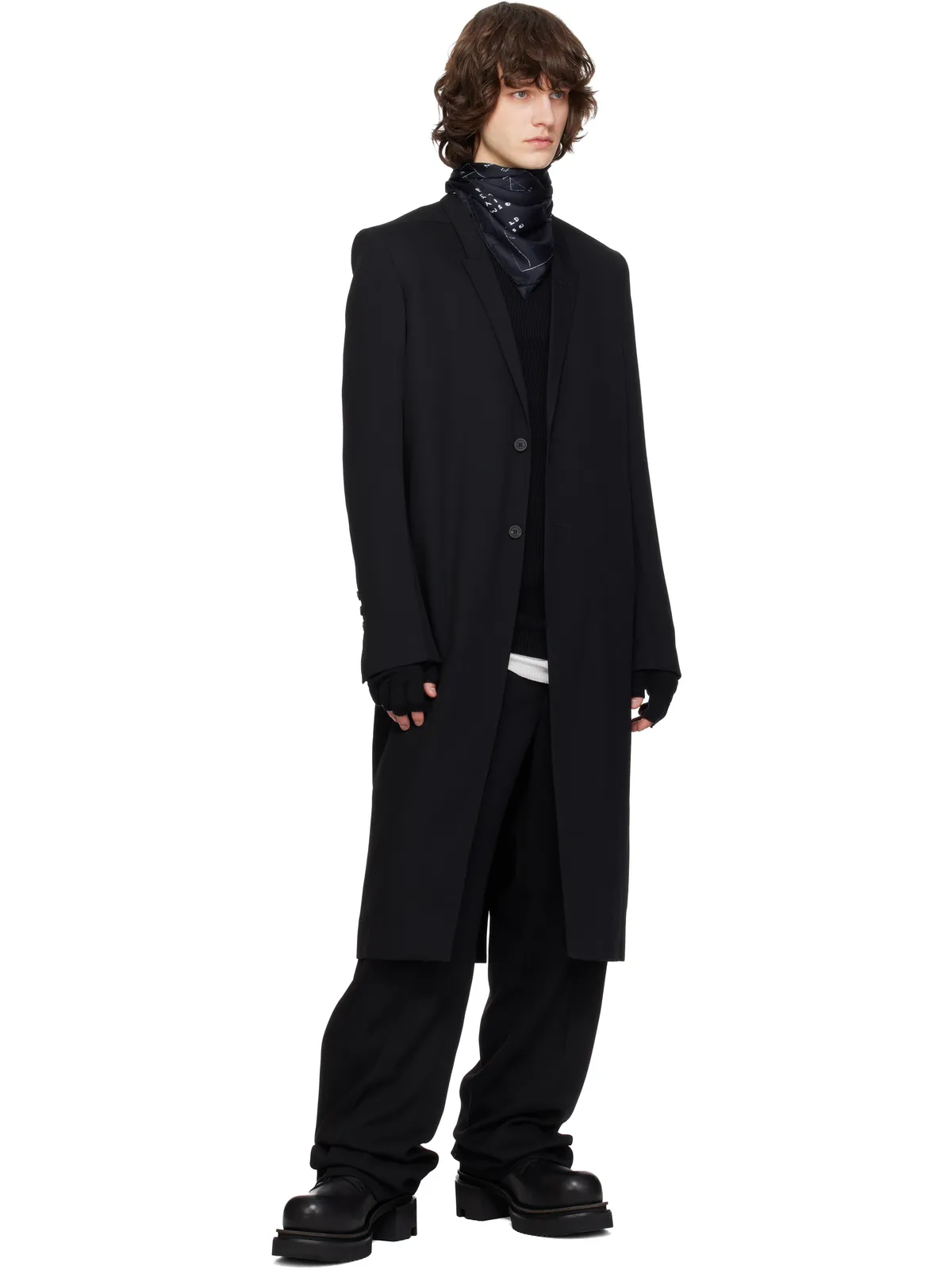 Rick Owens Temple Printed Astro スカーフ - 画像2