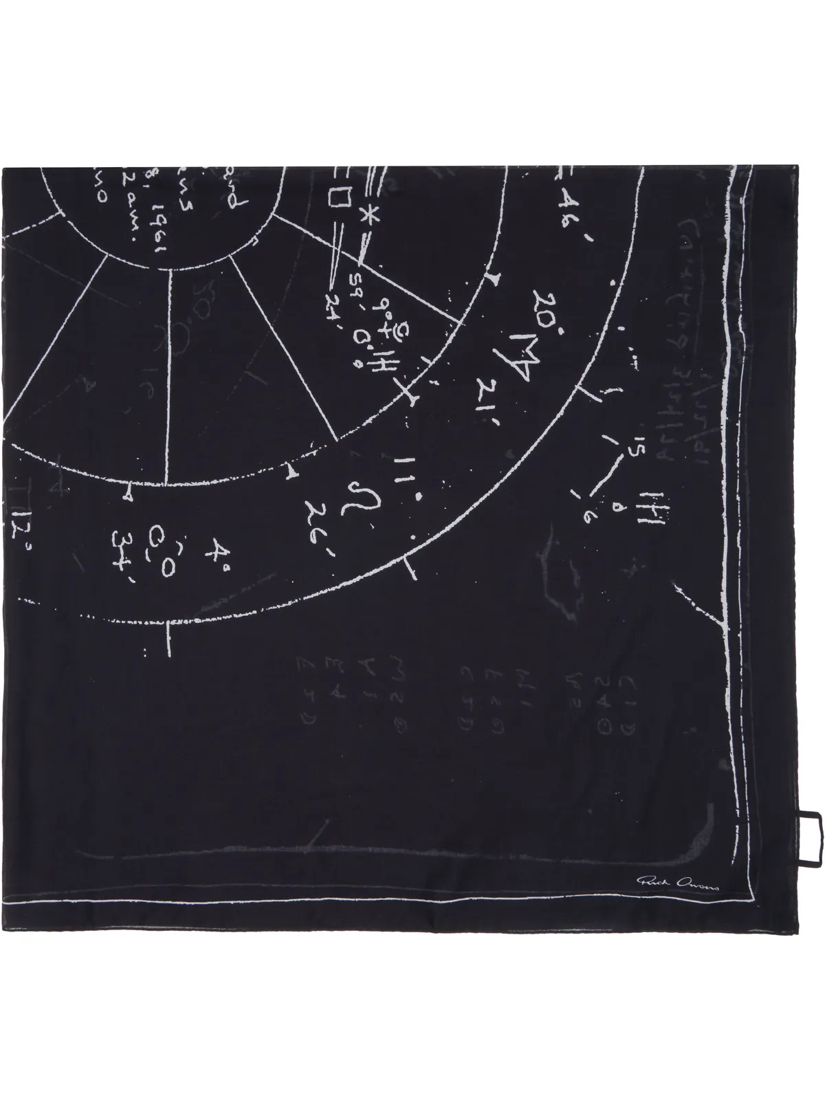 Rick Owens Temple Pino Astro スカーフ - 画像1