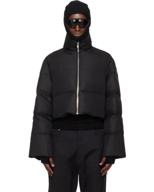 Rick Owens Moncler + Rick Owens Cyclopic クロップド ダウンジャケット - サムネイル1