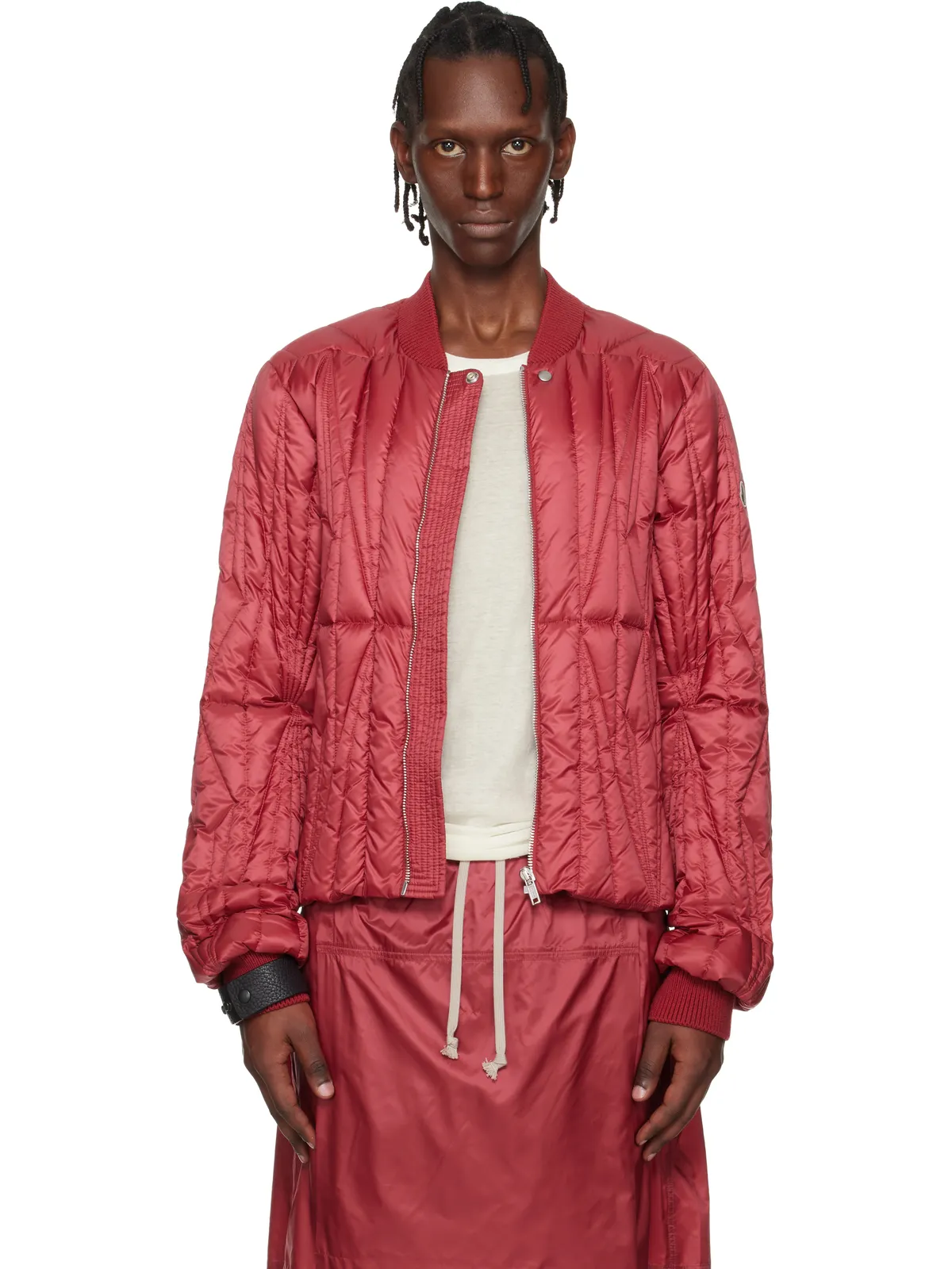 Rick Owens Moncler + Rick Owens Geocamo フライトジャケット - 画像1