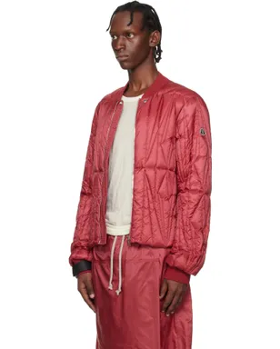 Rick Owens Moncler + Rick Owens Geocamo フライトジャケット - サムネイル4