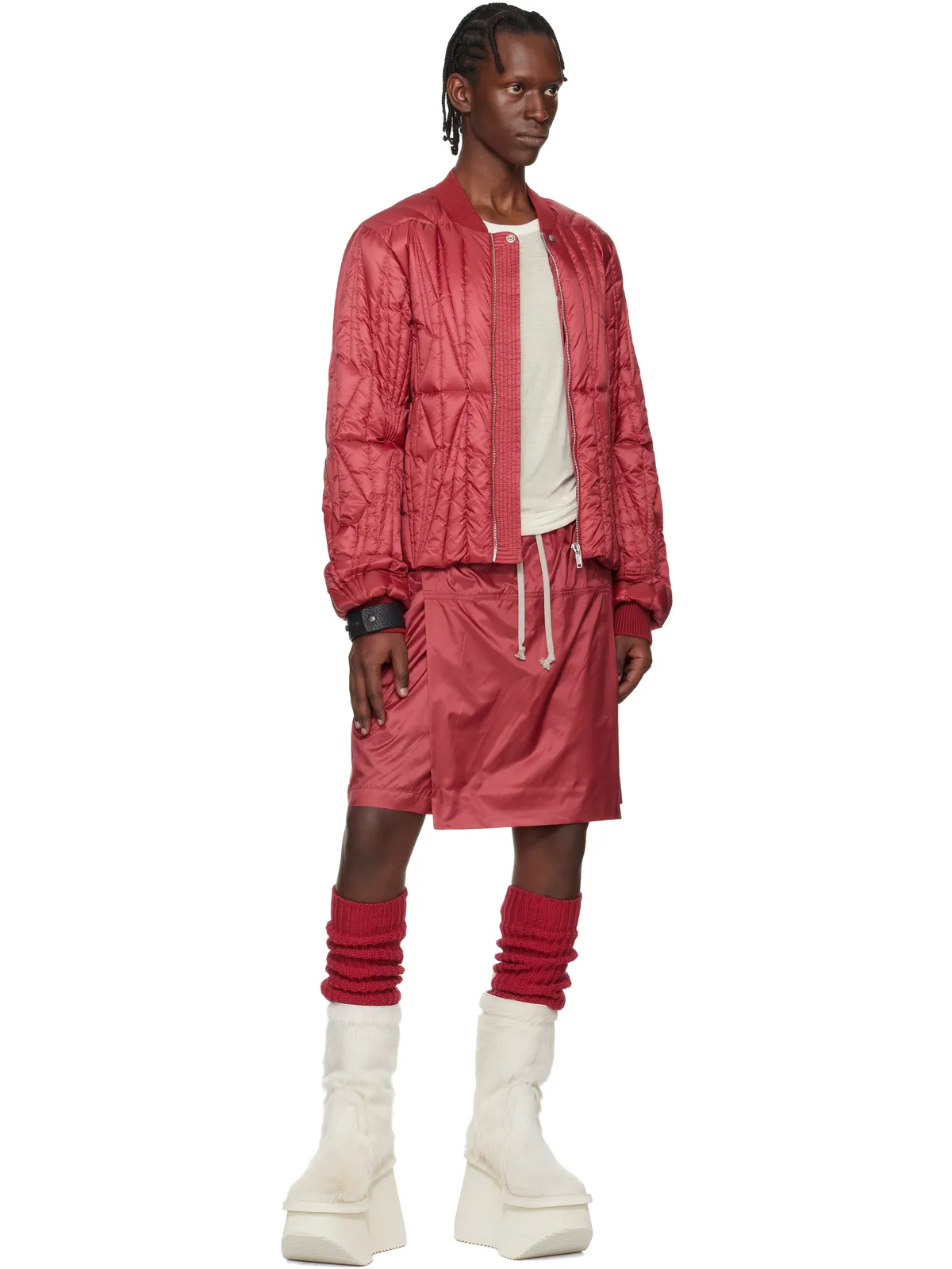 Rick Owens Moncler + Rick Owens Geocamo フライトジャケット - 画像5