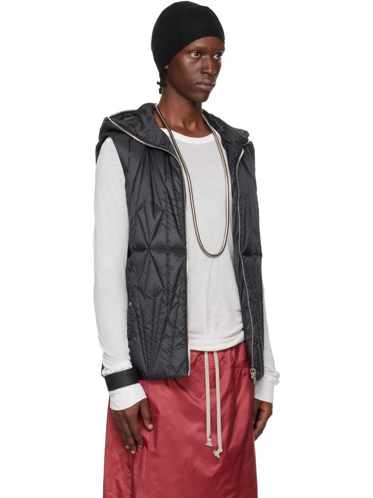 Rick Owens Moncler + Rick Owens Geocamo Ziplock ダウンベスト - 画像2