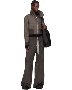 Rick Owens Moncler + Rick Owens クロップド ダウンジャケット - サムネイル5