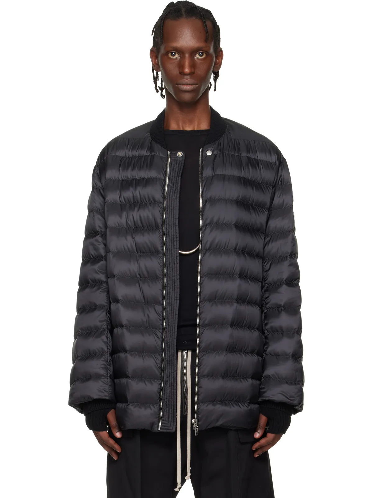 Rick Owens Moncler + Rick Owens フライト ダウンジャケット - 画像1