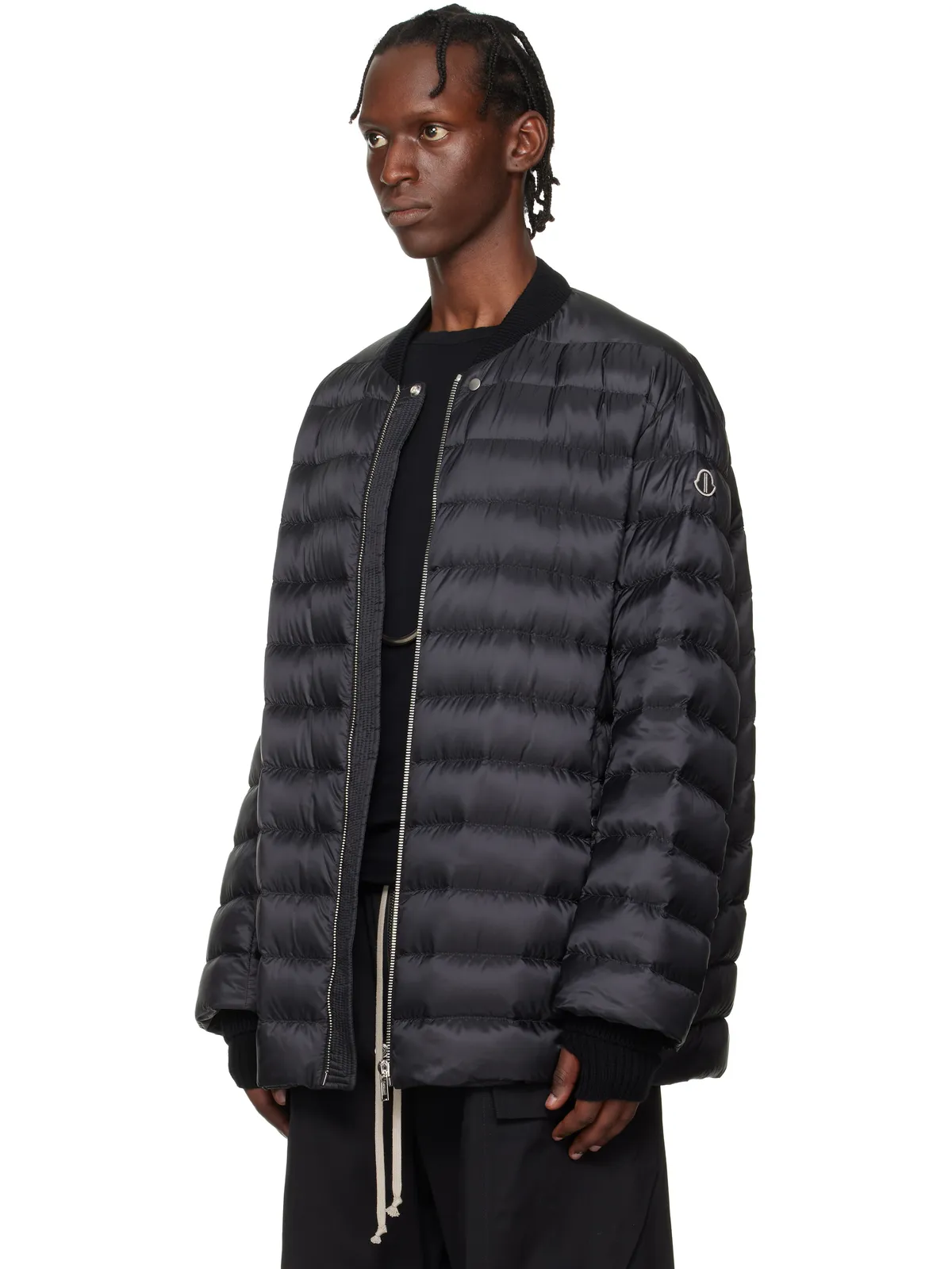 Rick Owens Moncler + Rick Owens フライト ダウンジャケット - 画像4