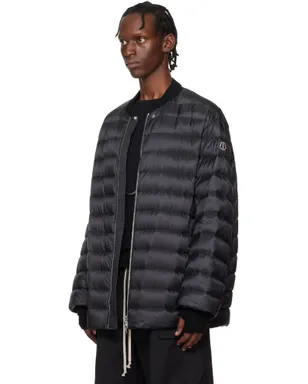 Rick Owens Moncler + Rick Owens フライト ダウンジャケット - サムネイル4