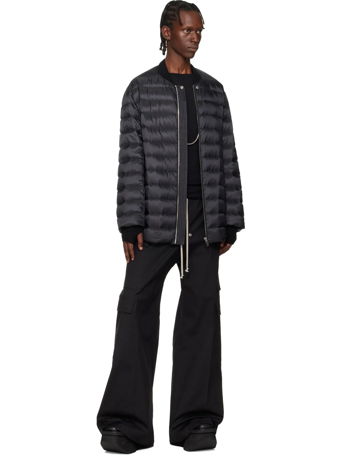 Rick Owens Moncler + Rick Owens フライト ダウンジャケット - 画像5