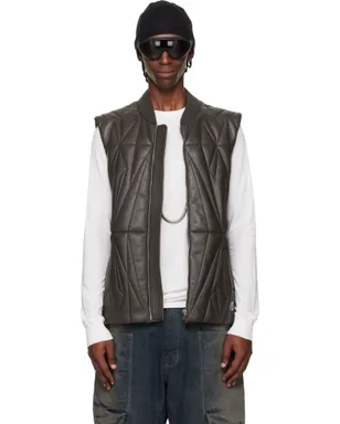 Rick Owens Moncler + Rick Owens Geocamo Flight ベスト - サムネイル1