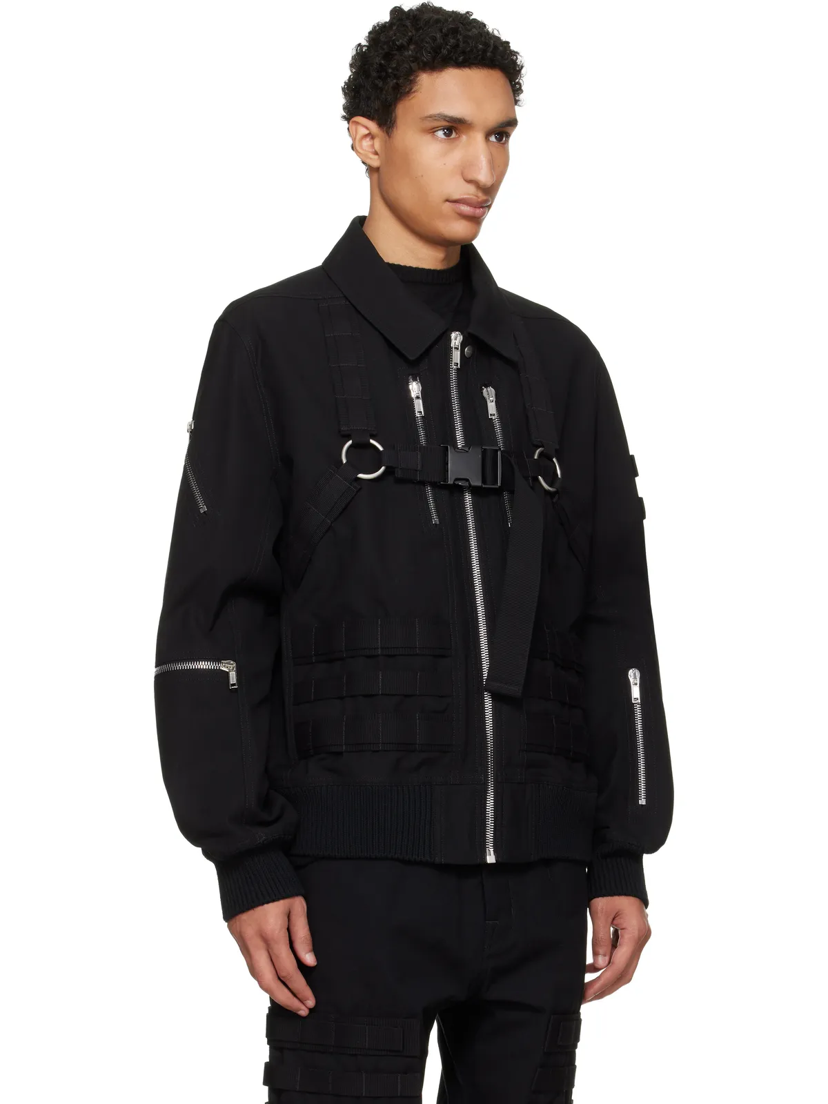 Rick Owens Temple Blixa カーゴ ボンバージャケット - 画像2