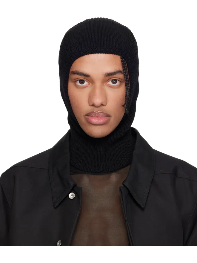 Rick Owens Rick Owens Temple Heavy Wool Sphinx Skull バラクラバの商品画像