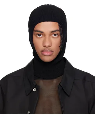 Rick Owens Temple Heavy Wool Sphinx Skull バラクラバ - サムネイル1