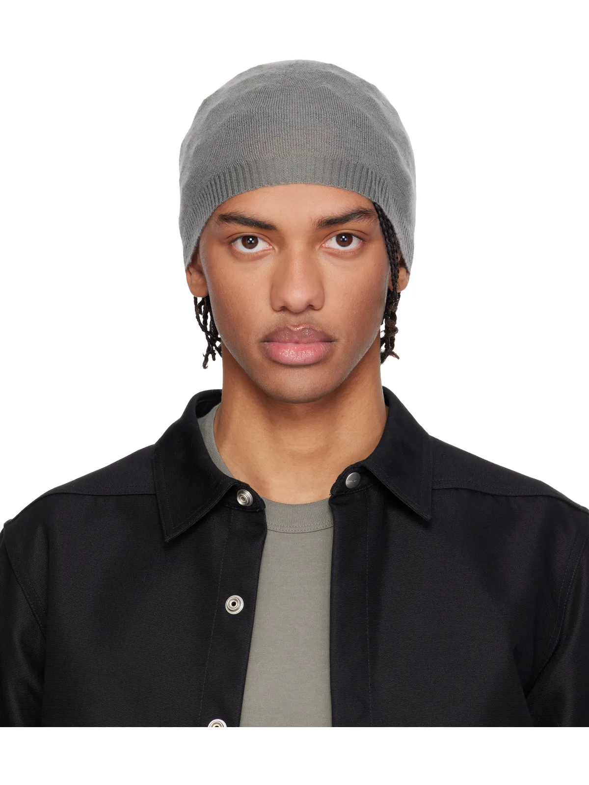 Rick Owens Temple Rasato ニットビーニー - 画像1