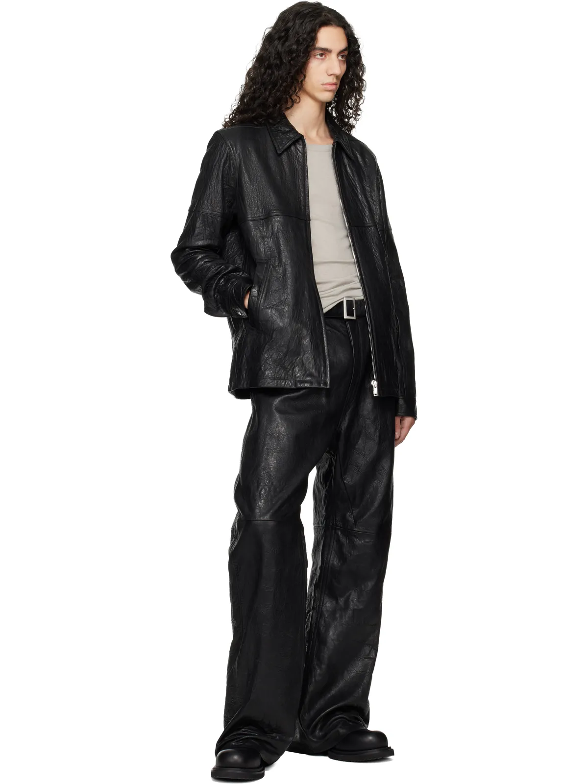 Rick Owens Temple Low Army Gabe ブーツ - 画像5