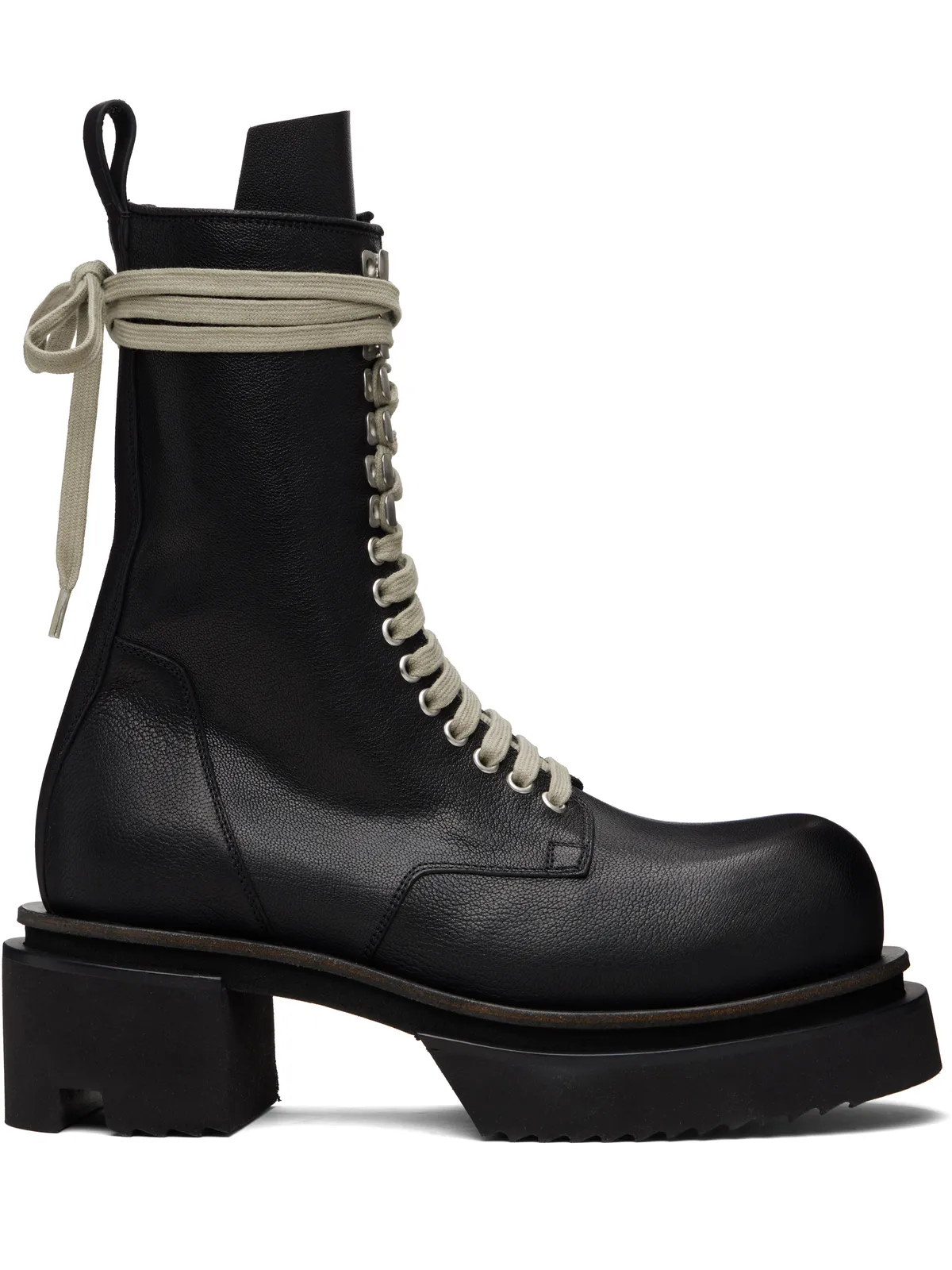 Rick Owens Temple Laceup Bogun ブーツ - 画像1