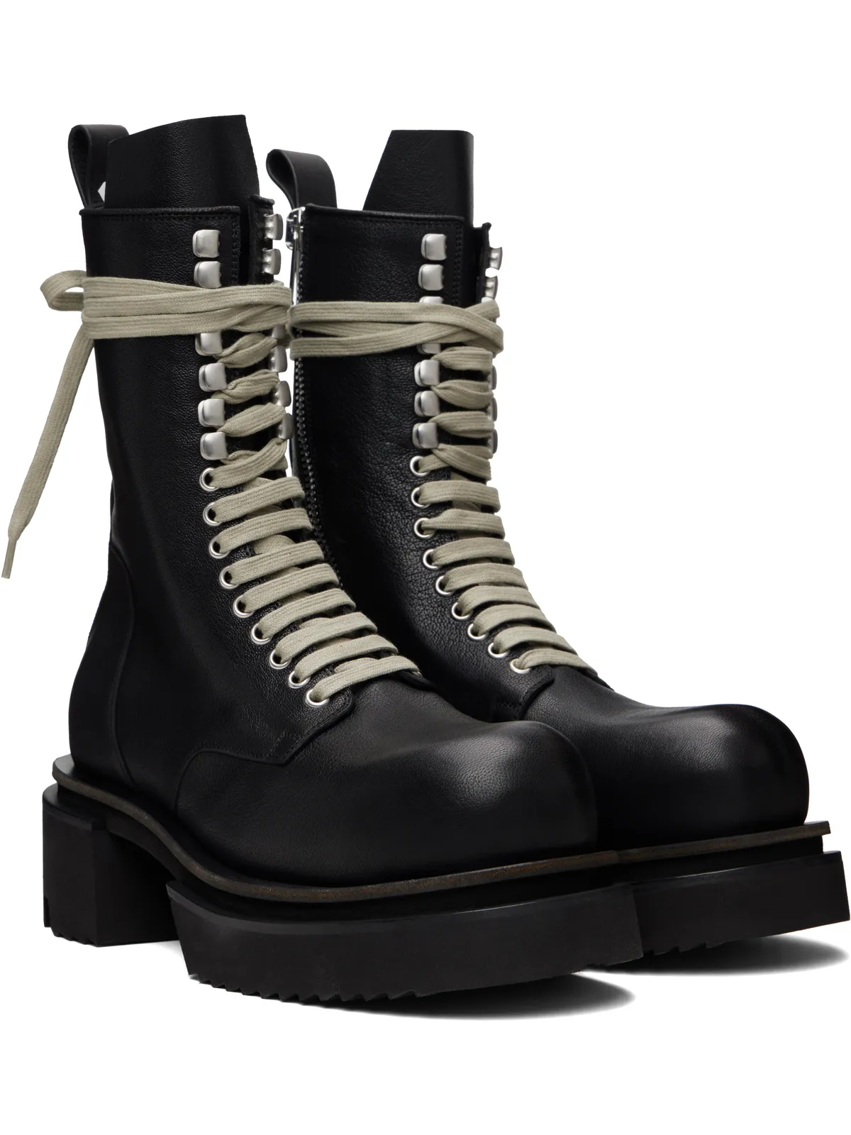 Rick Owens Temple Laceup Bogun ブーツ - 画像4