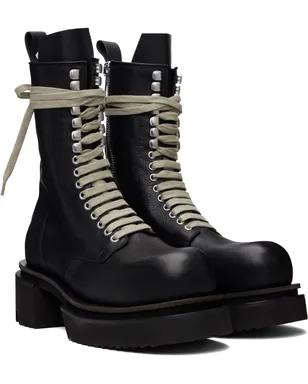 Rick Owens Temple Laceup Bogun ブーツ - サムネイル4