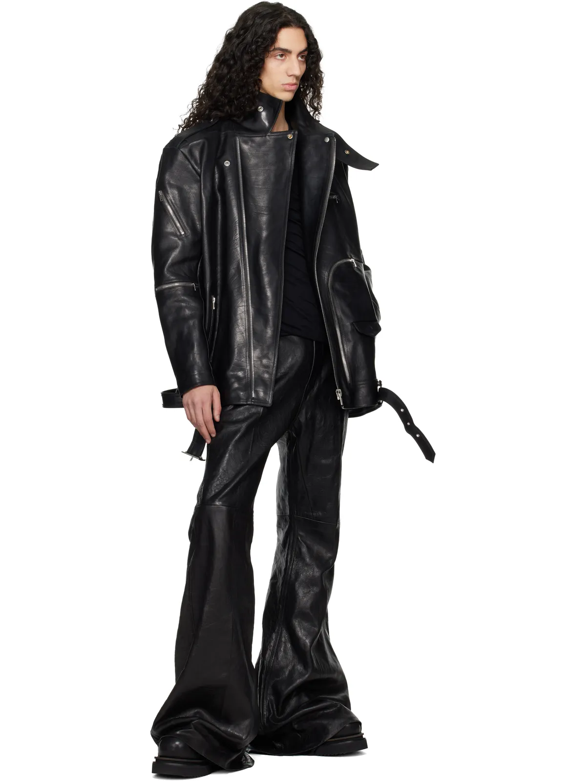 Rick Owens Temple Laceup Bogun ブーツ - 画像5