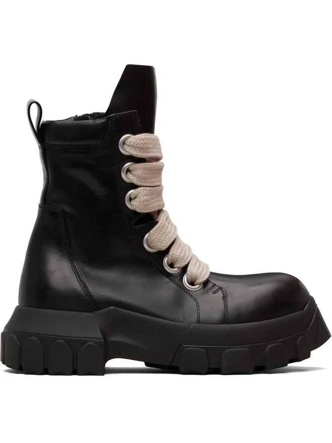 Rick Owens Rick Owens Temple Jumbolace Army Bozo Tractor ブーツの商品画像