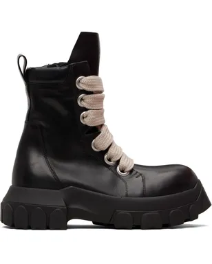 Rick Owens Temple Jumbolace Army Bozo Tractor ブーツ - サムネイル1