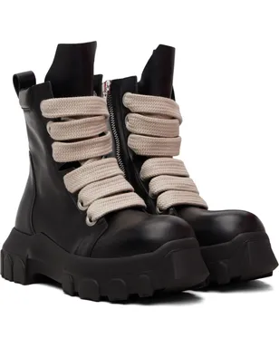 Rick Owens Temple Jumbolace Army Bozo Tractor ブーツ - サムネイル4