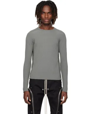 Rick Owens Temple Ribbed Geo セーター - サムネイル1