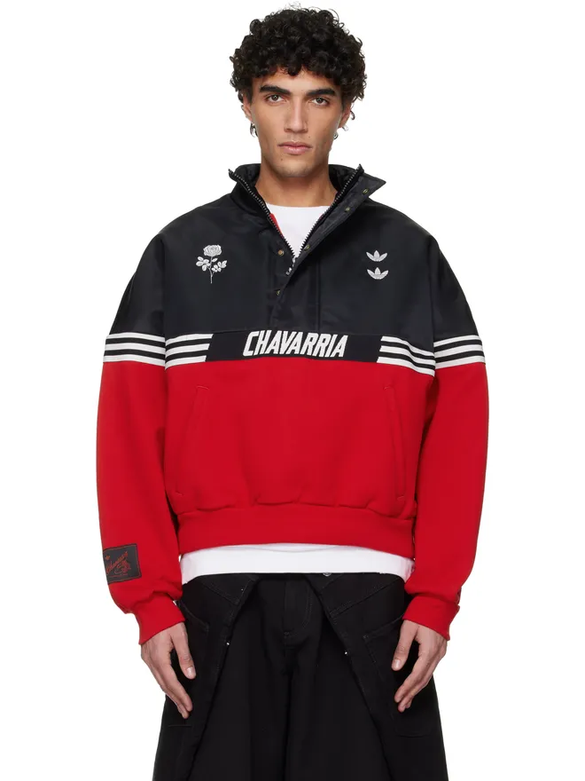 Willy Chavarria Willy Chavarria adidas Originalsエディション ハーフジップ ジャケットの商品画像