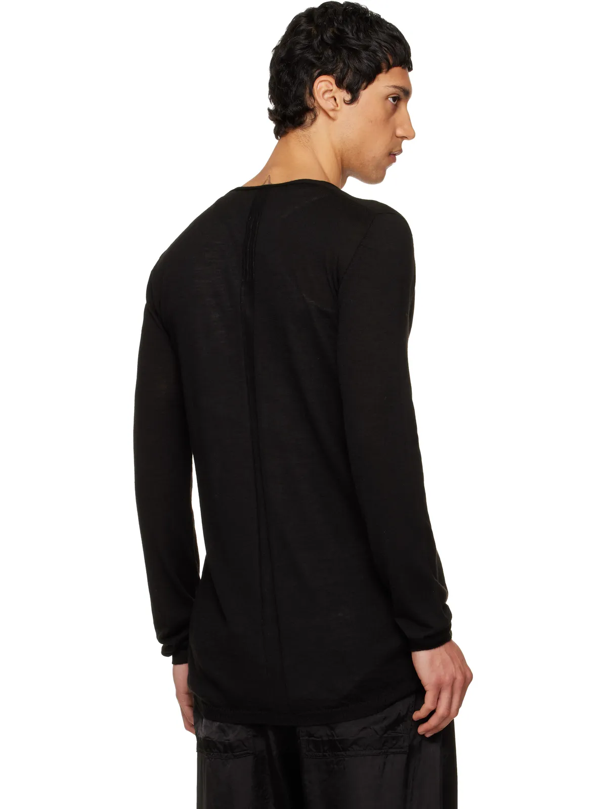 Rick Owens Temple Oversized Extreme V-Neck セーター - 画像3