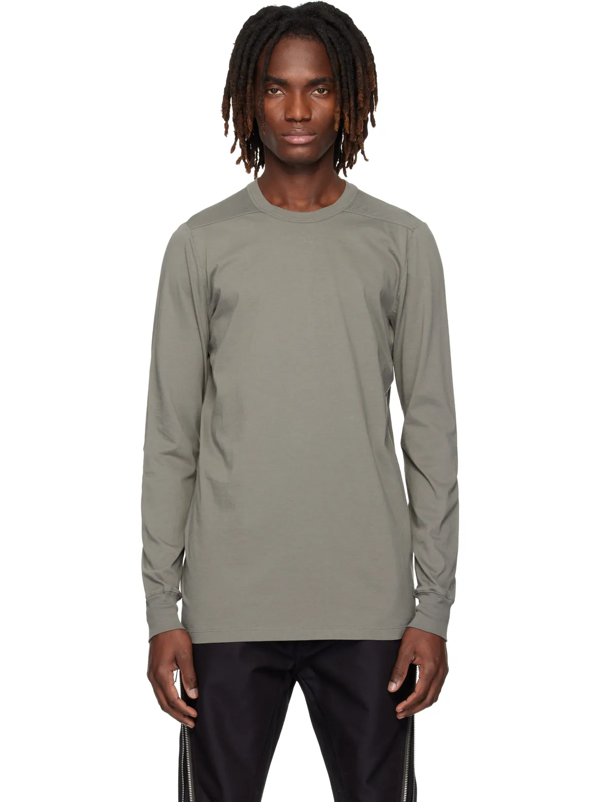 Rick Owens Temple Level 長袖Tシャツ - 画像1