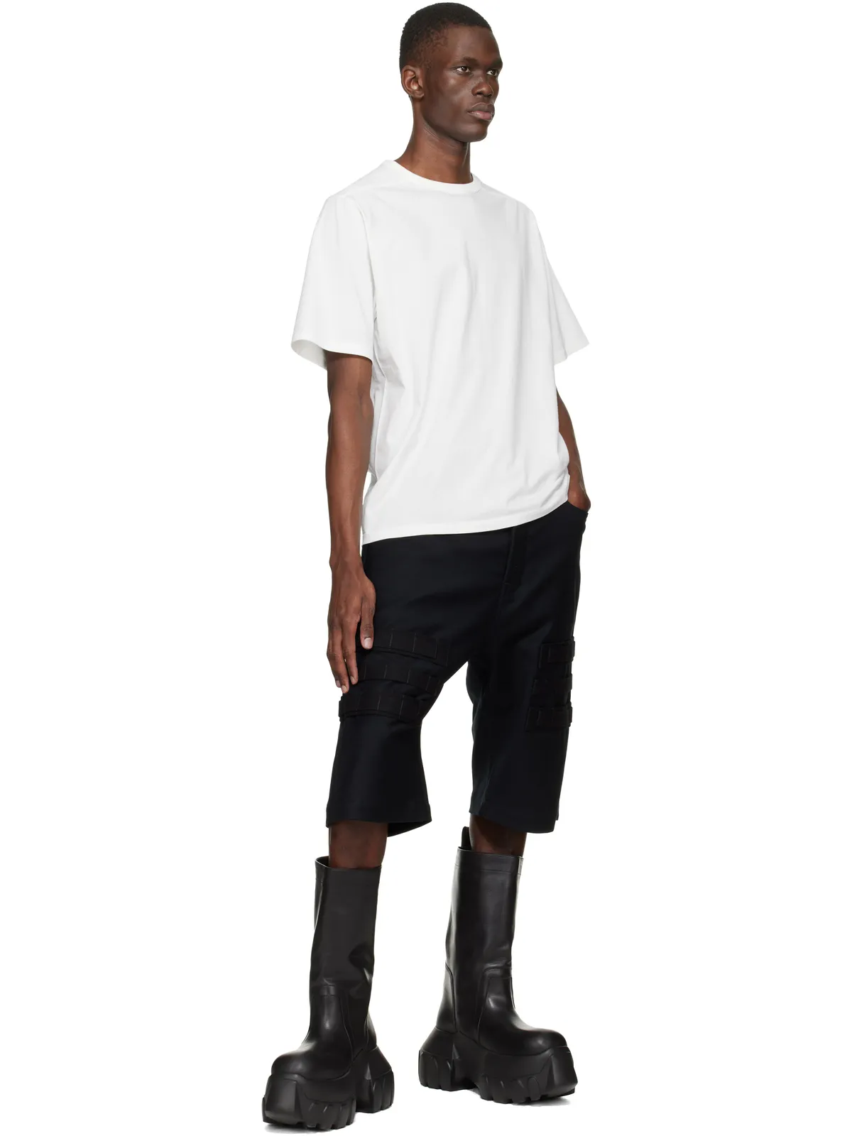 Rick Owens Temple Brad Tシャツ - 画像4