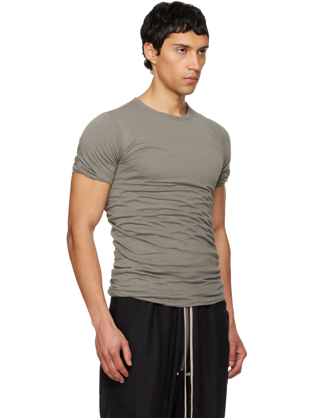 Rick Owens Temple Double Tシャツ - 画像2