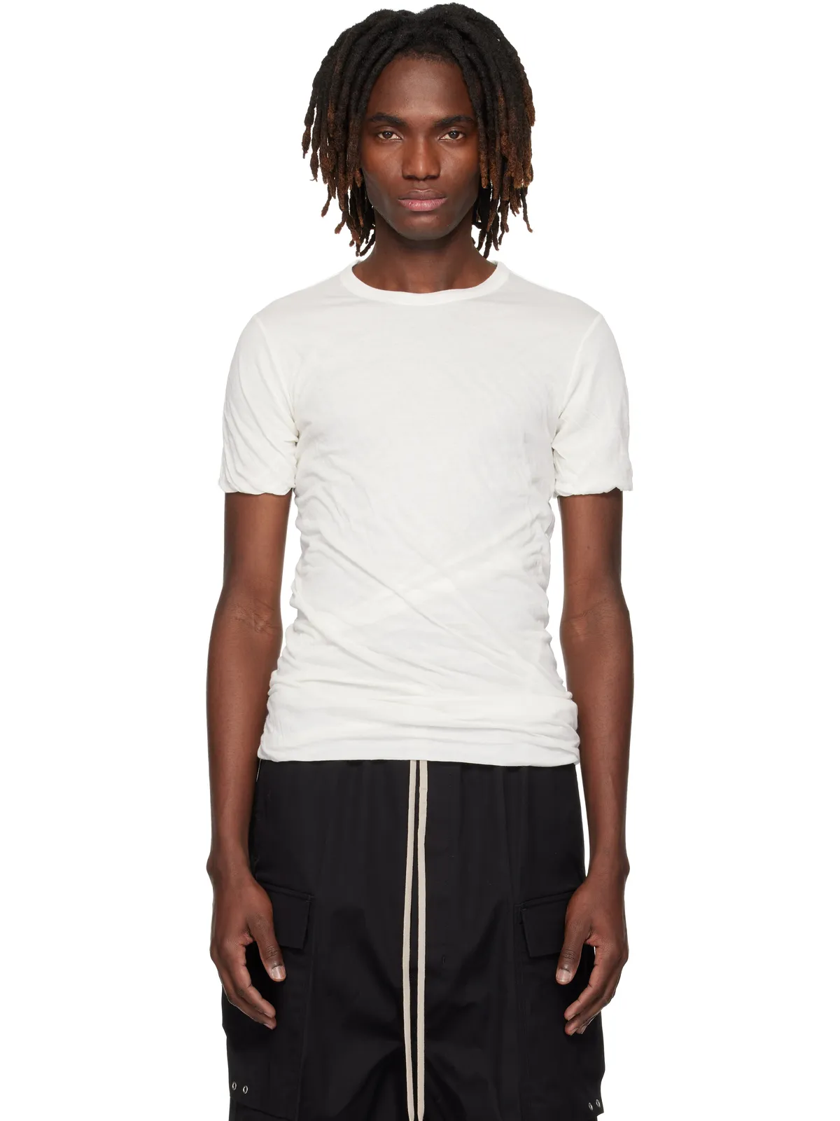 Rick Owens Temple Double SS Tシャツ - 画像1