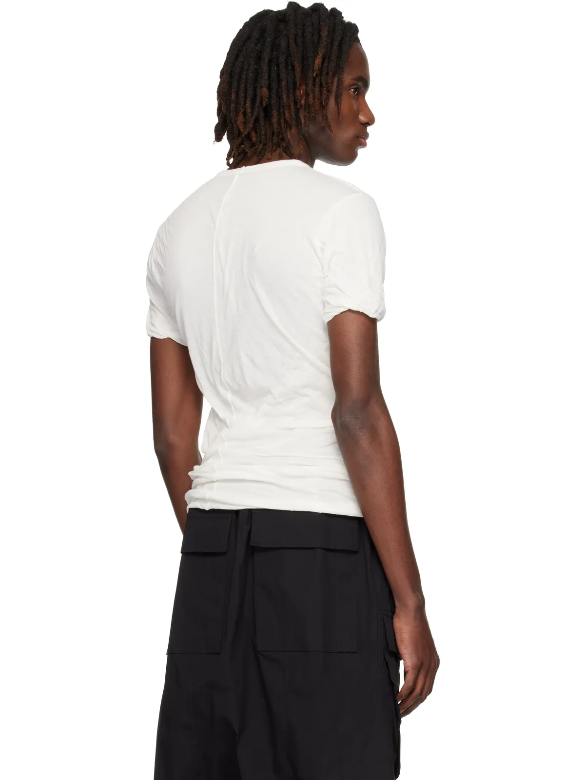Rick Owens Temple Double SS Tシャツ - 画像3