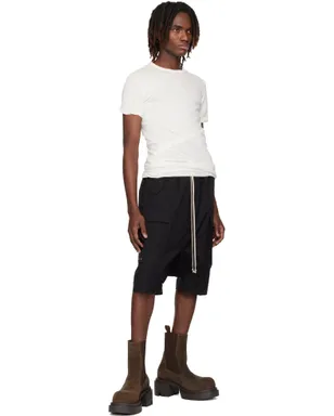 Rick Owens Temple Double SS Tシャツ - サムネイル4