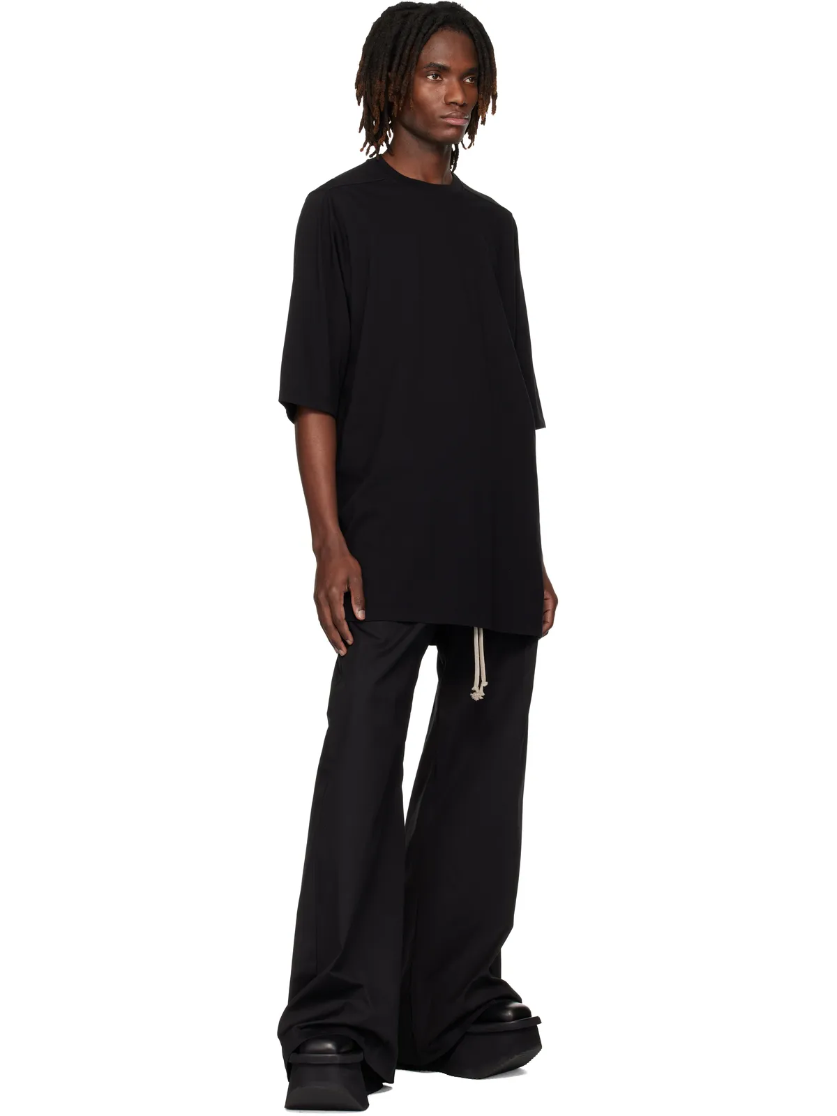 Rick Owens Temple Jumbo SS Tシャツ - 画像4