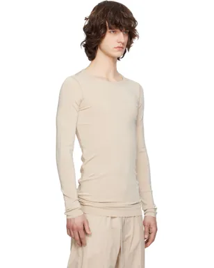 Rick Owens Temple Rib LS Tシャツ - サムネイル2