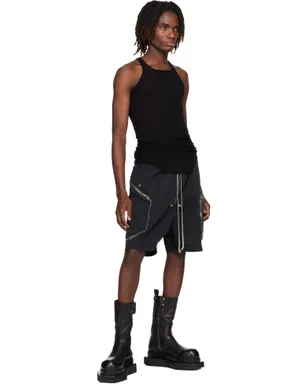 Rick Owens Temple Basic リブタンクトップ - サムネイル4