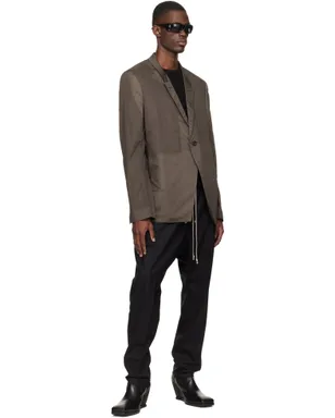 Rick Owens Temple Wedge Heeled Sliver チェルシーブーツ - サムネイル5