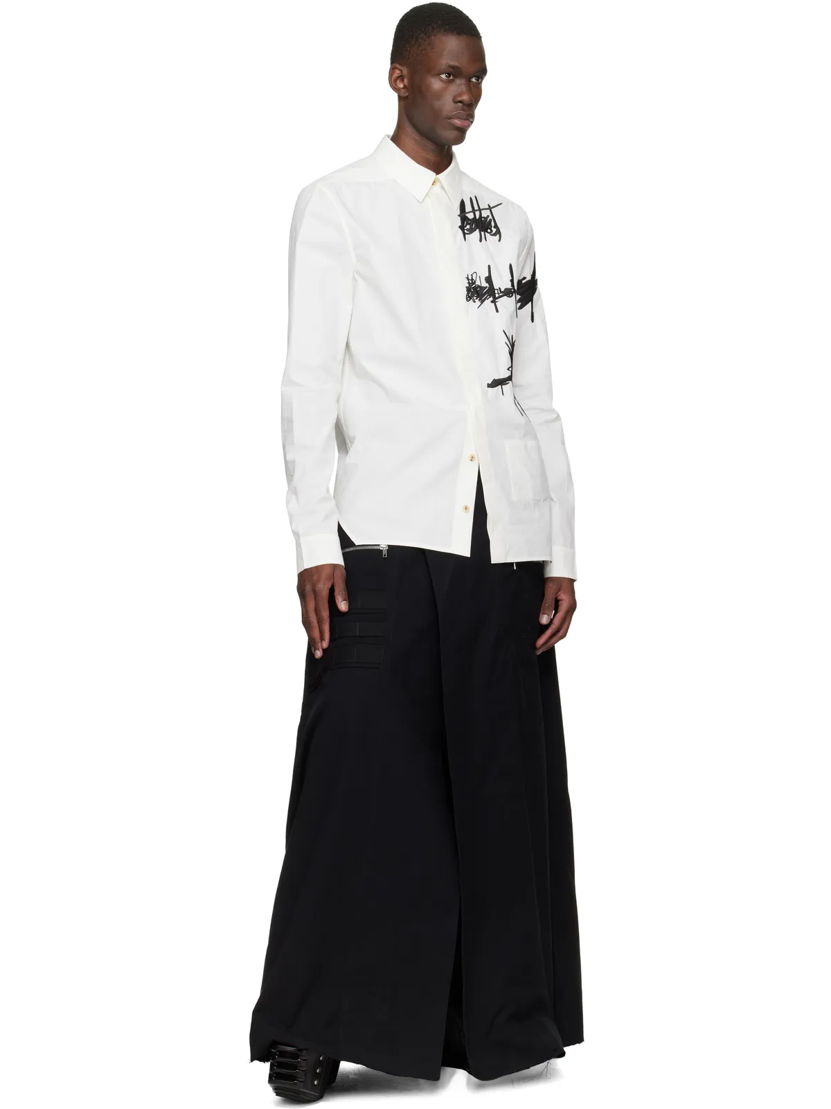 Rick Owens Temple Grilled Moto ウェッジブーツ - 画像5