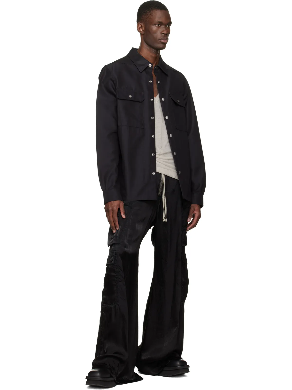 Rick Owens Temple Low Factory Pull On ブーツ - 画像5