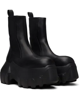 Rick Owens Beatle Mega Tractor チェルシーブーツ - サムネイル4