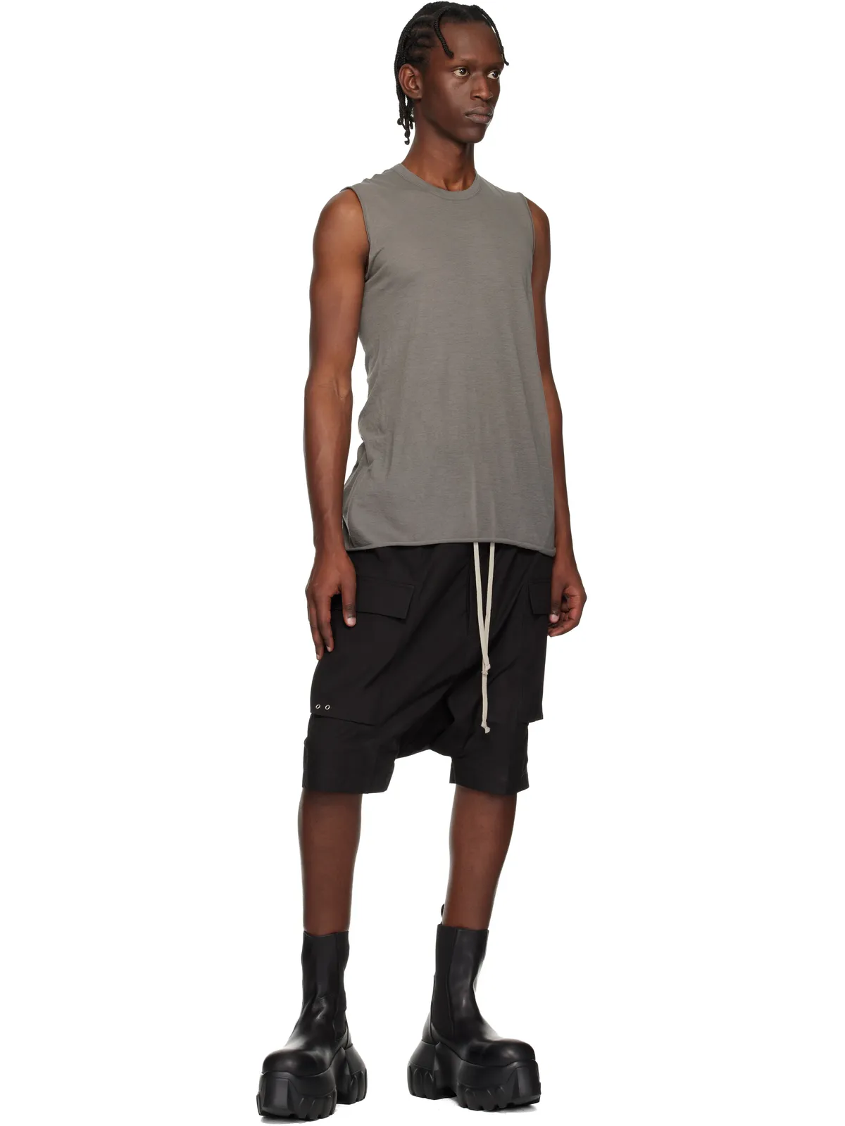 Rick Owens Beatle Mega Tractor チェルシーブーツ - 画像5