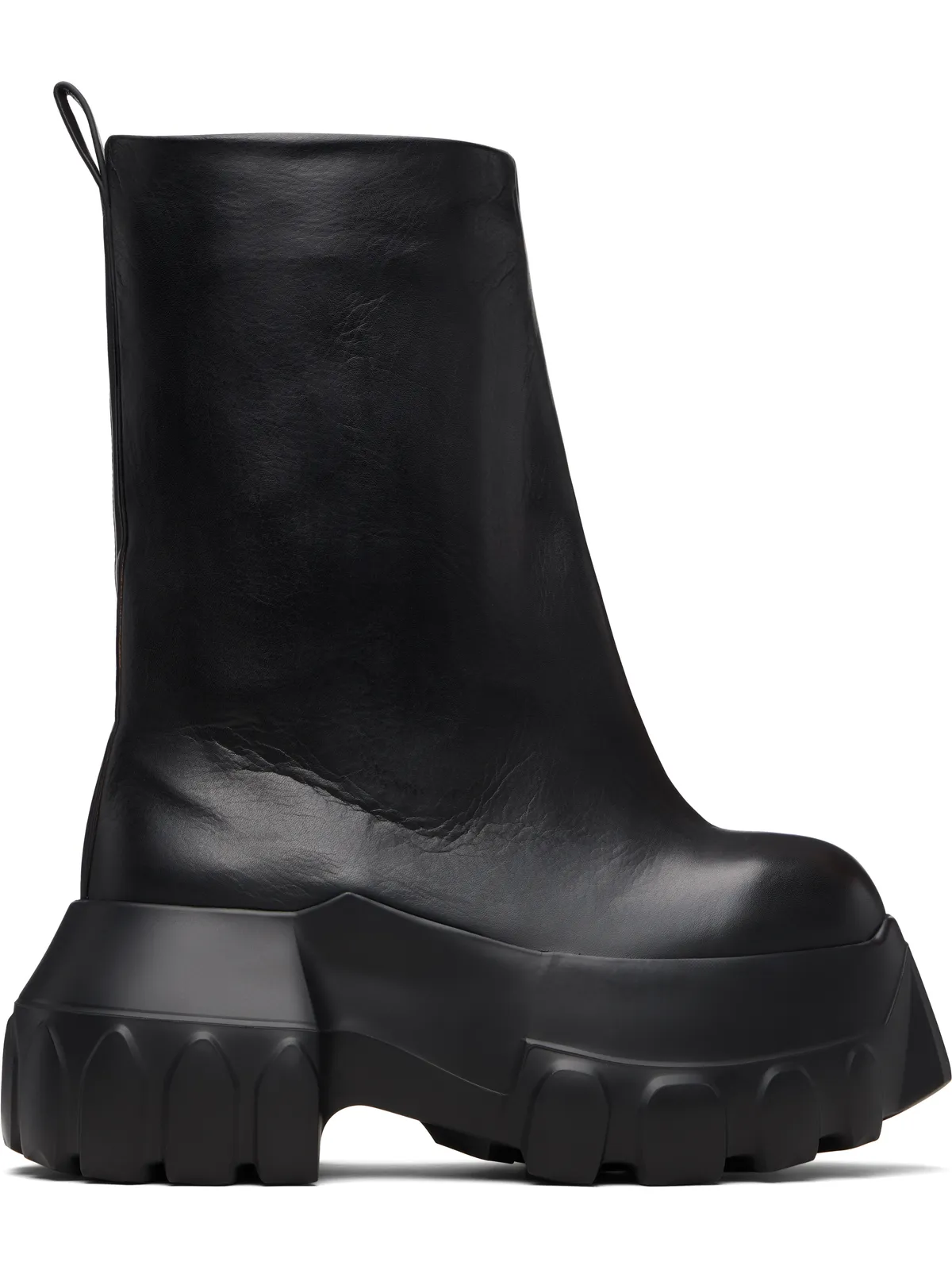 Rick Owens Temple Flared Mega Tractor ブーツ - 画像1