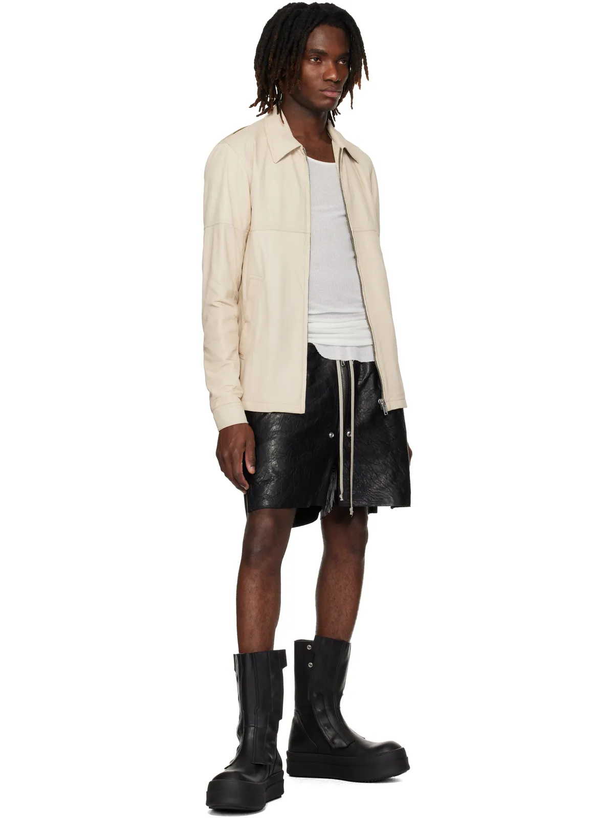 Rick Owens Temple Moto Turbogeo ブーツ - 画像5
