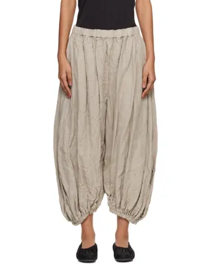 Comme des Garçons Linen Herringbone Garment Treated トラウザーズ - サムネイル1