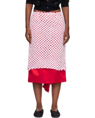 Comme des Garçons チュール ブレイド メッシュ ミディアムスカート - サムネイル1